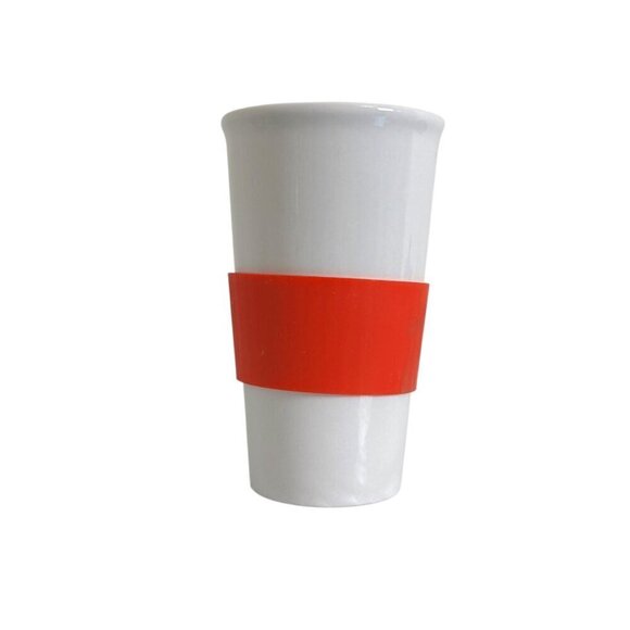 The Grinch Ceramic Coffee Travel mug with silicone sleeve No Lid, 20 oz. - Picture 5 of 9